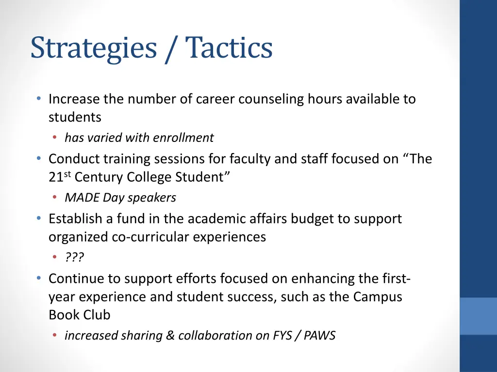 strategies tactics 3
