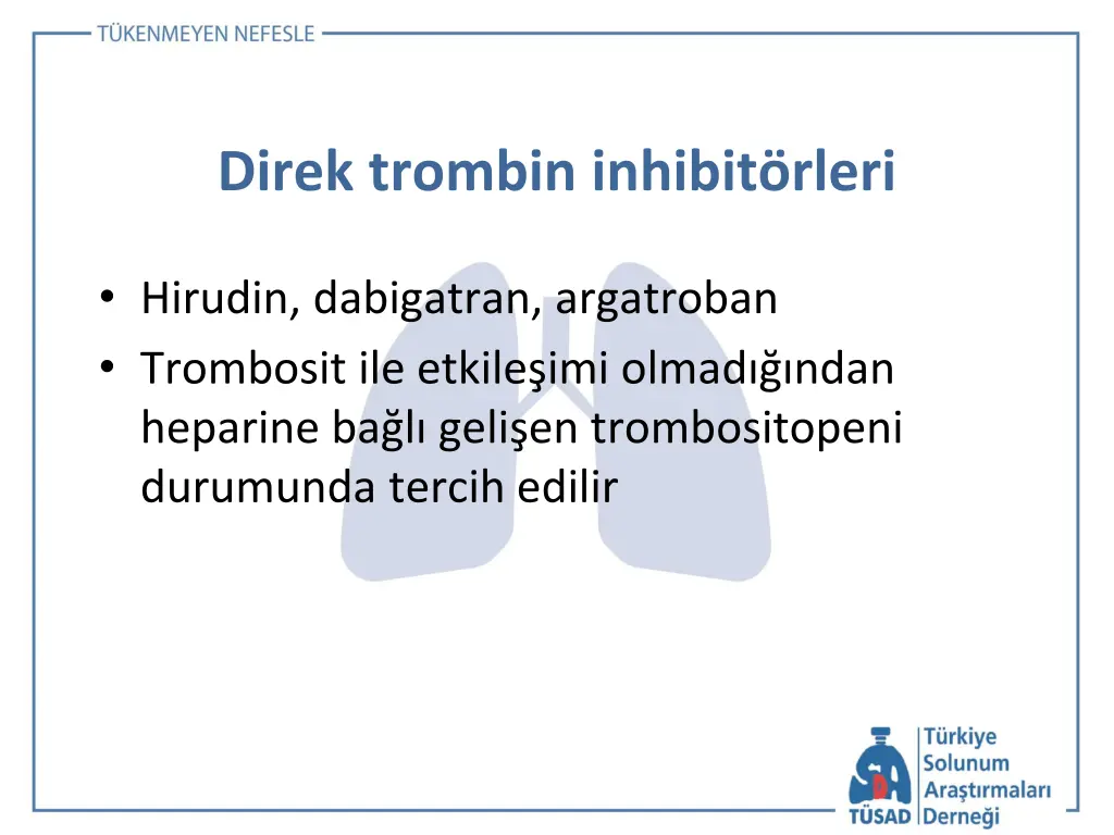 direk trombin inhibit rleri