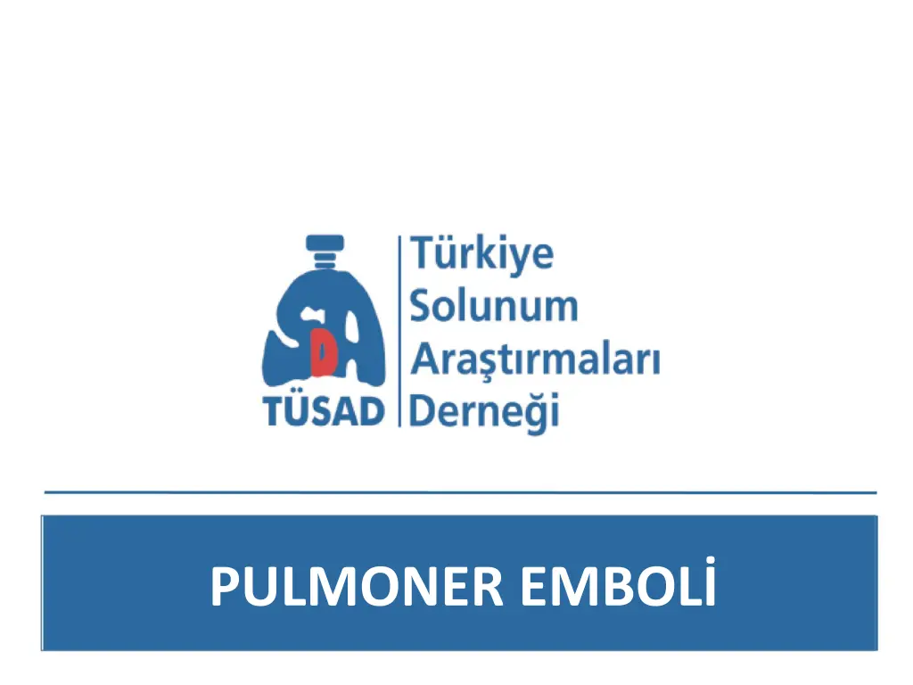 pulmoner embol