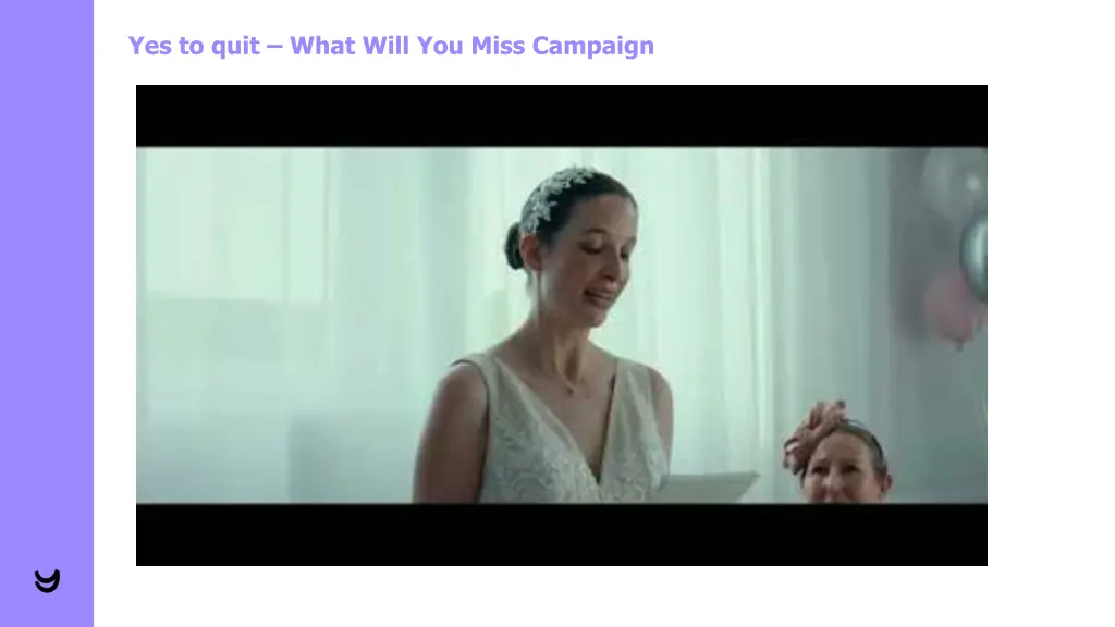 yes to quit what will you miss campaign