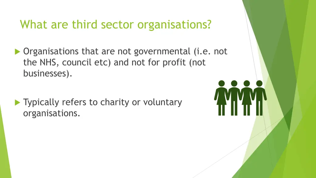 what are third sector organisations