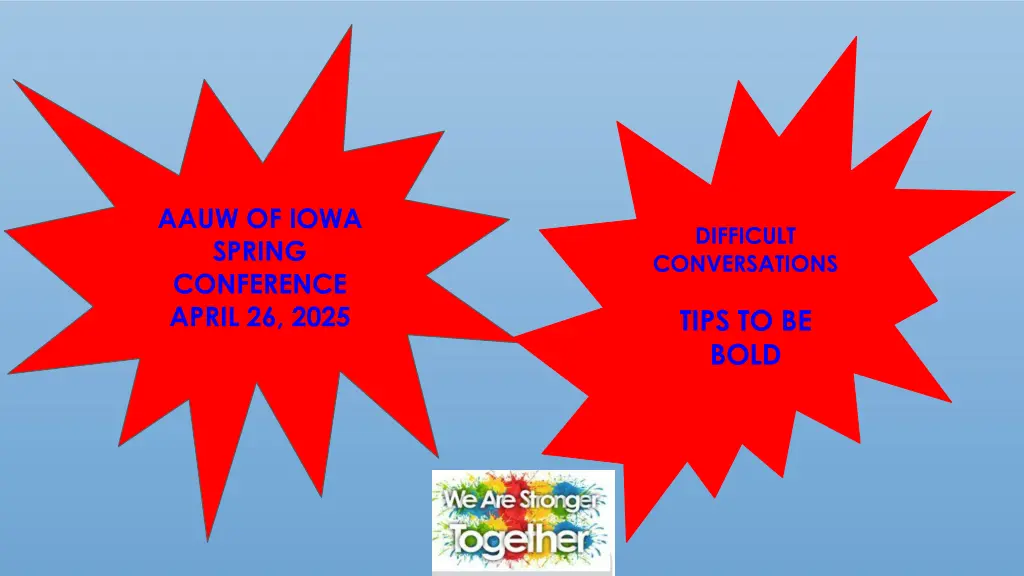 aauw of iowa spring conference april 26 2025