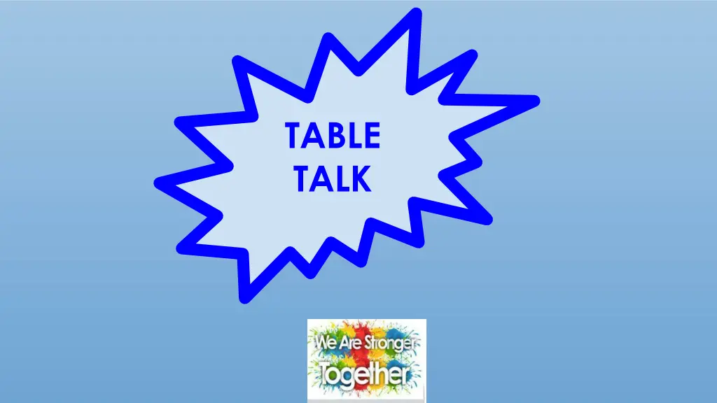 table talk 1