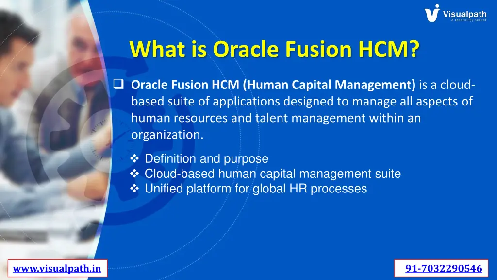 what is oracle fusion hcm
