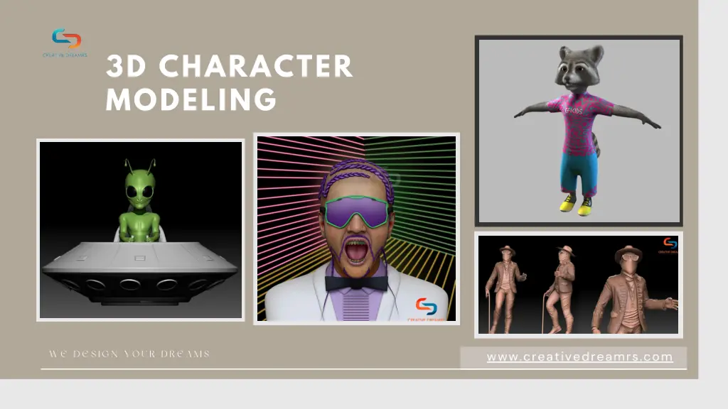 3d character modeling