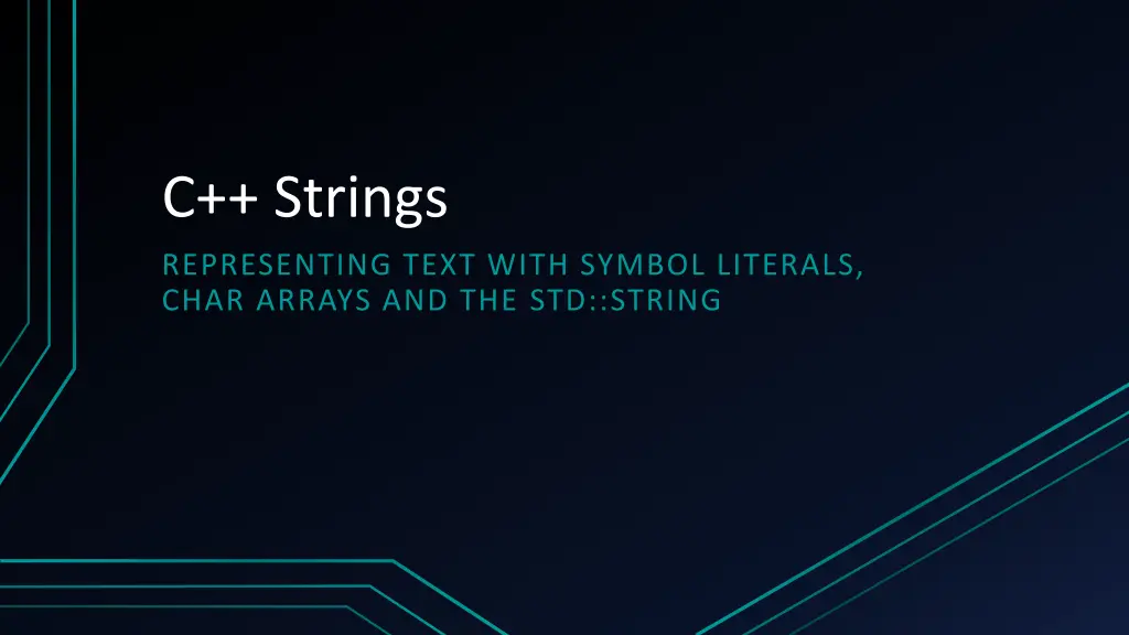 c strings