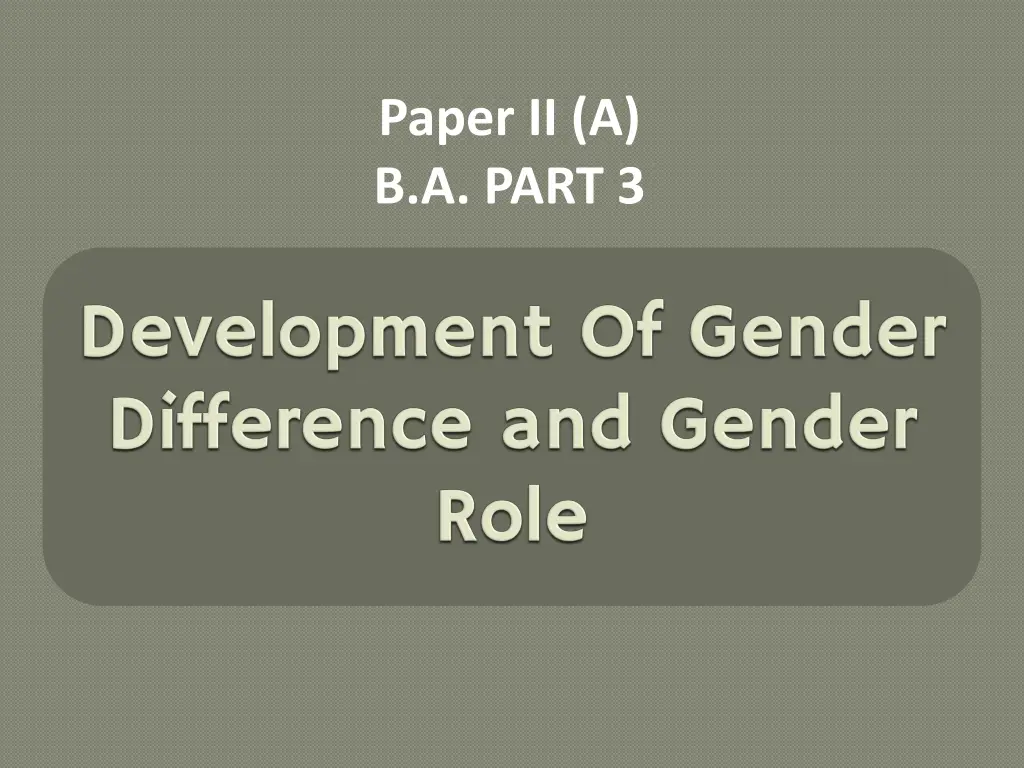 paper ii a b a part 3
