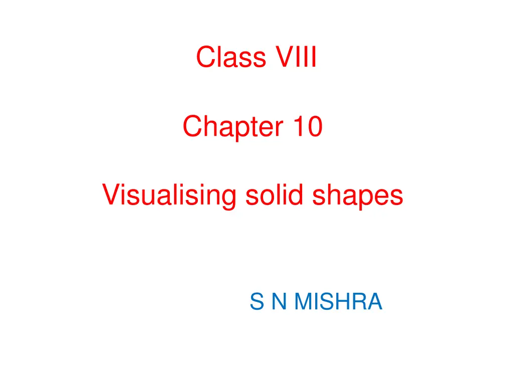 class viii