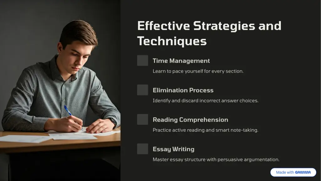 effective strategies and techniques
