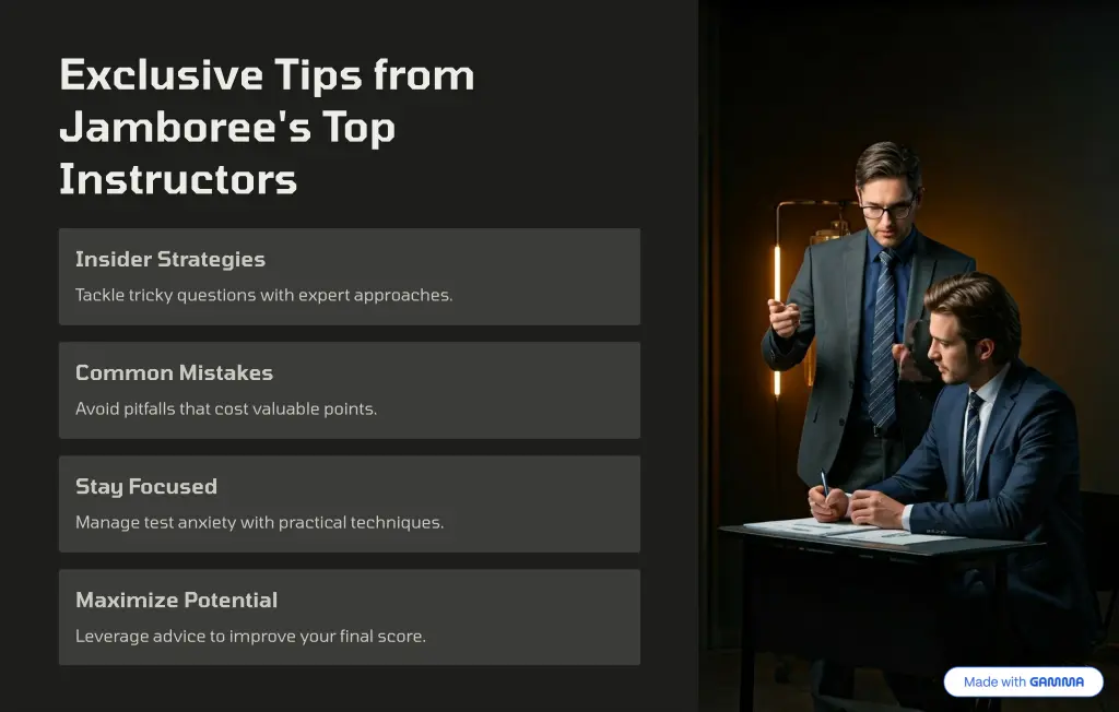 exclusive tips from jamboree s top instructors