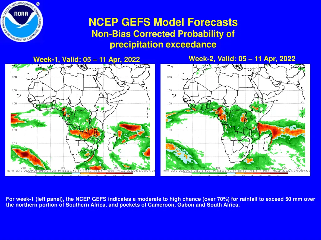 ncep gefs model forecasts non bias corrected