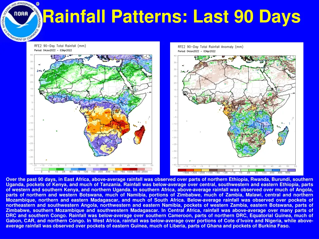 rainfall patterns last 90 days
