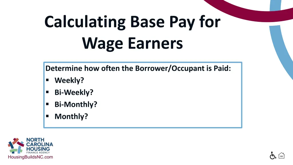 calculating base pay for wage earners