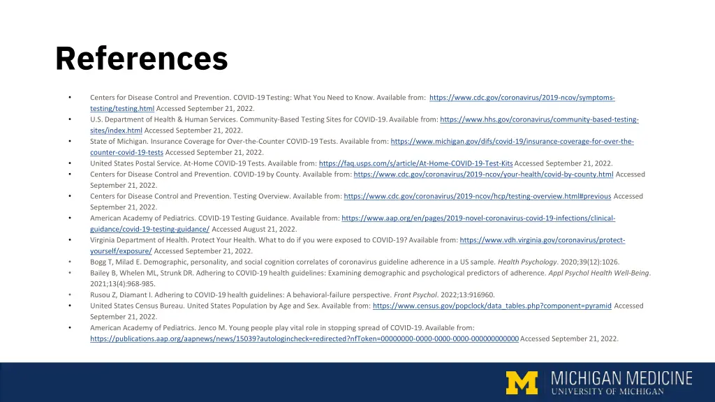 references