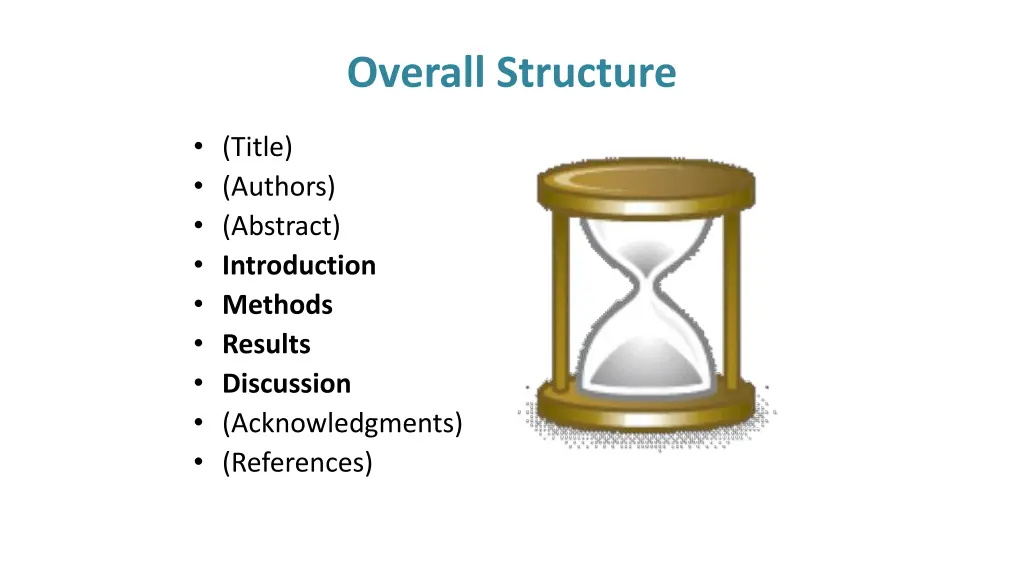 overall structure