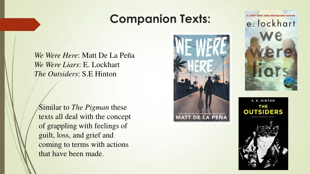 companion texts