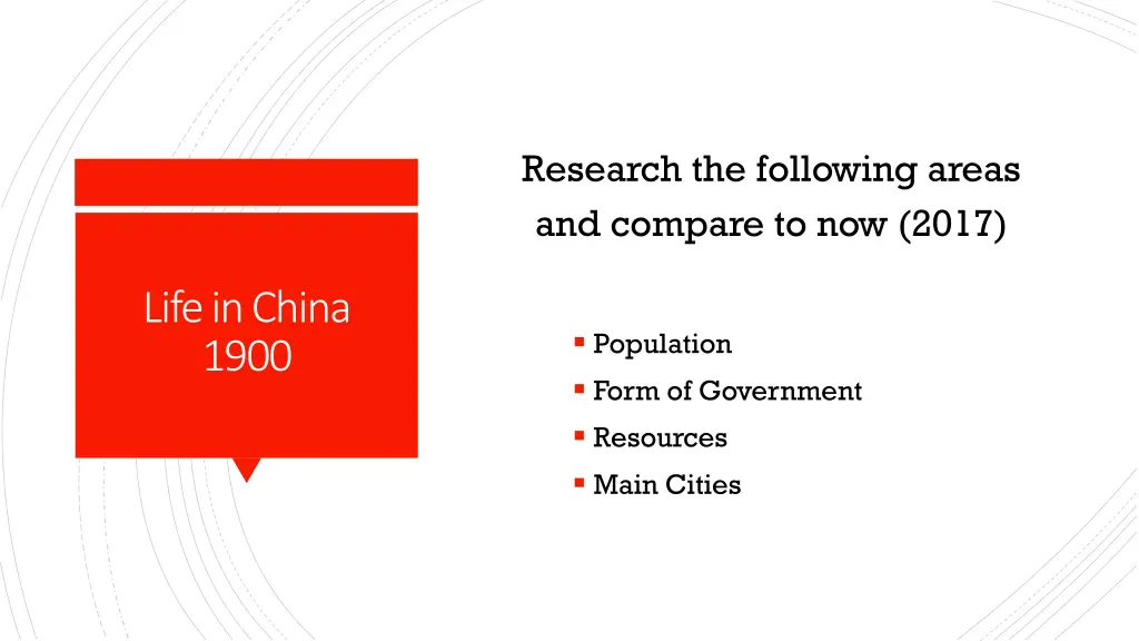 research the following areas and compare