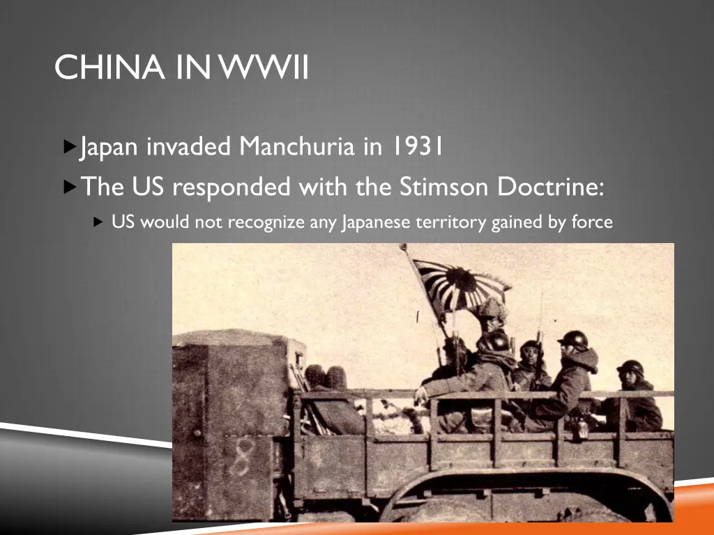 china in wwii