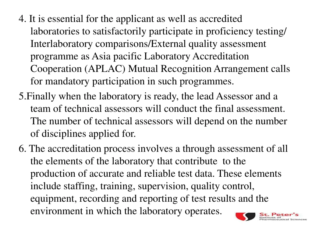 4 it is essential for the applicant as well