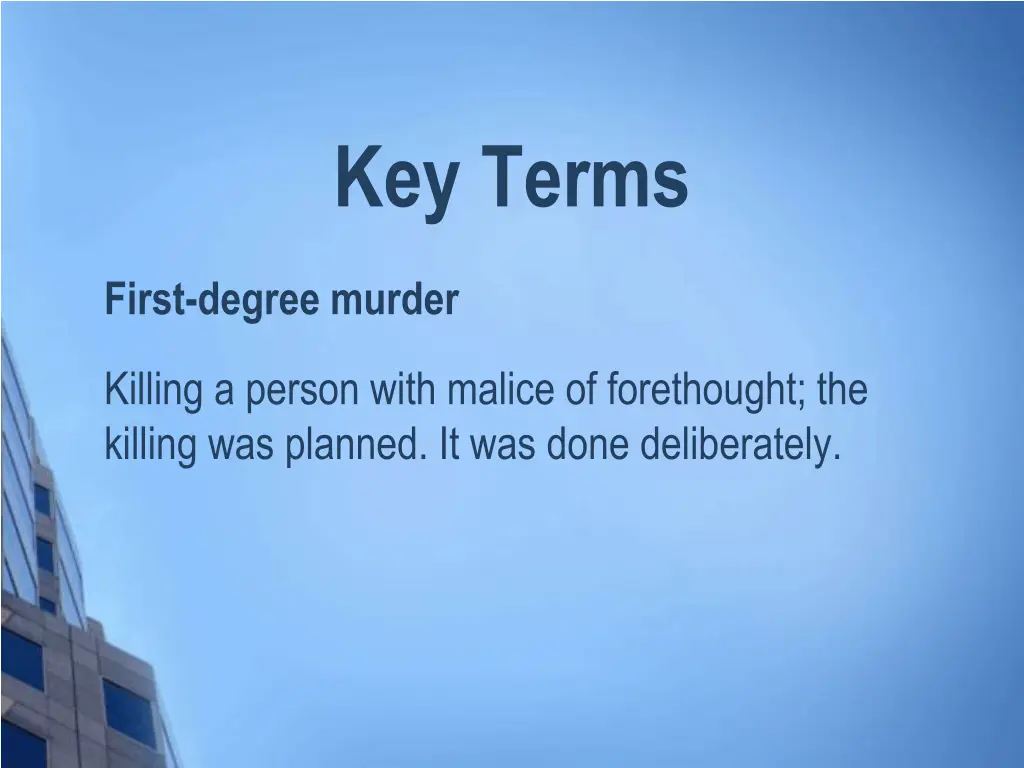 key terms 3