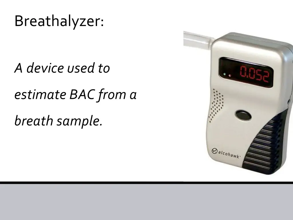 breathalyzer