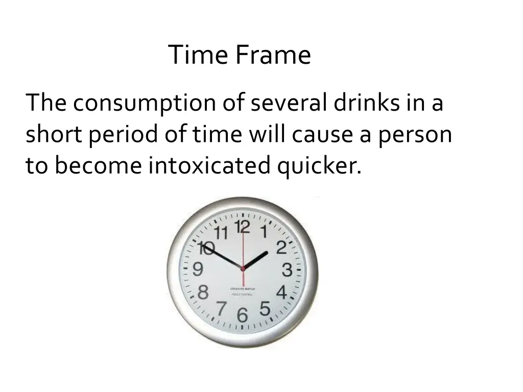 time frame