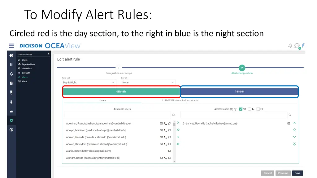 to modify alert rules 8