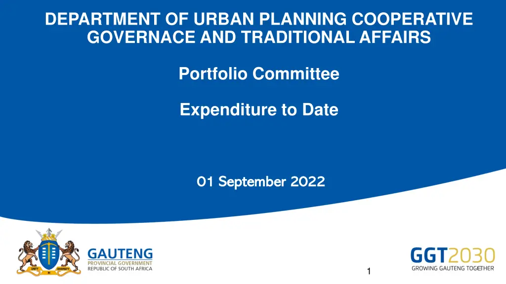 department of urban planning cooperative