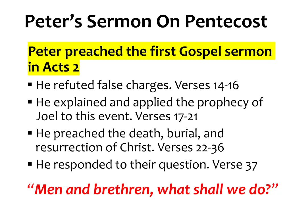 peter s sermon on pentecost