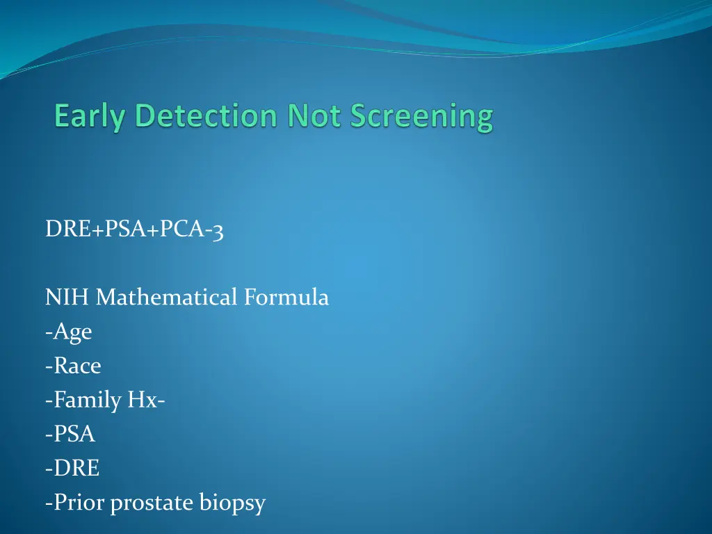dre psa pca 3