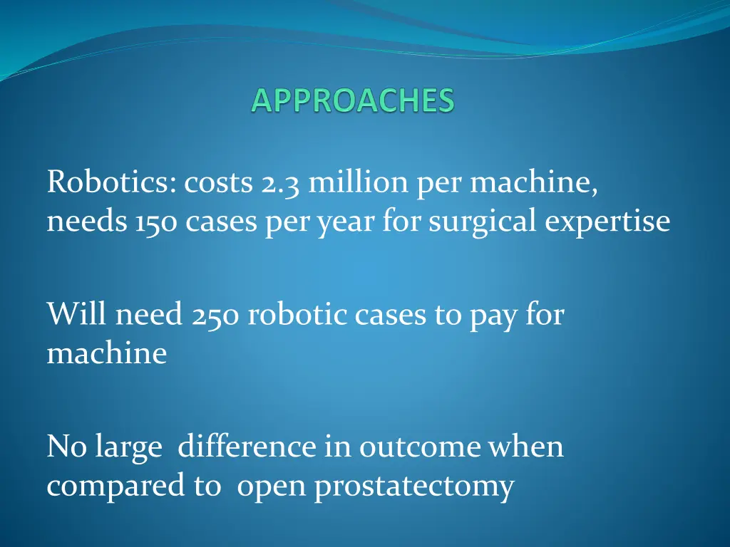 robotics costs 2 3 million per machine needs