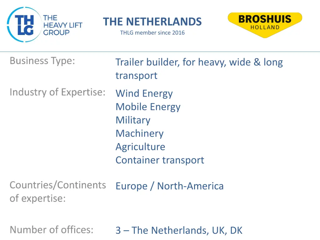 the netherlands thlg member since 2016 1