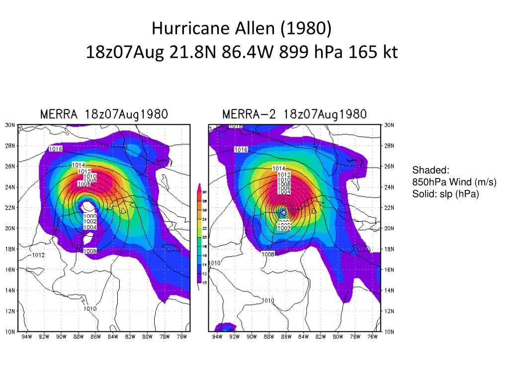 hurricane allen 1980 18z07aug