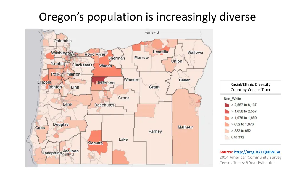 oregon s population is increasingly diverse