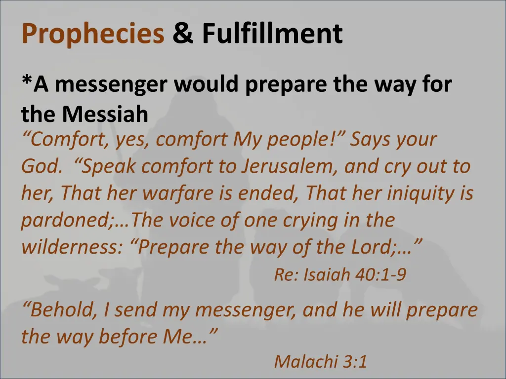 prophecies fulfillment 12