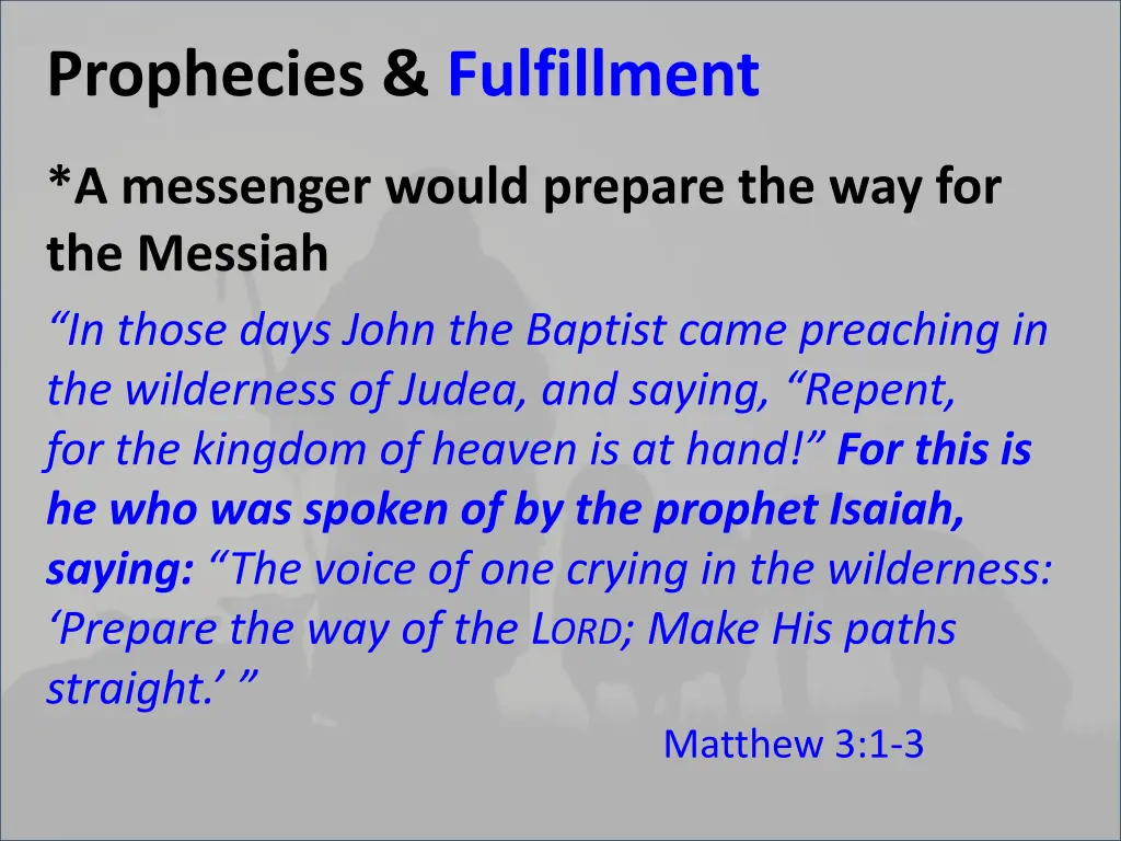 prophecies fulfillment 13