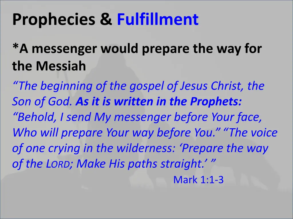 prophecies fulfillment 14