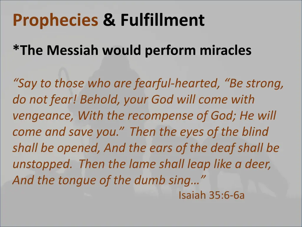 prophecies fulfillment 19