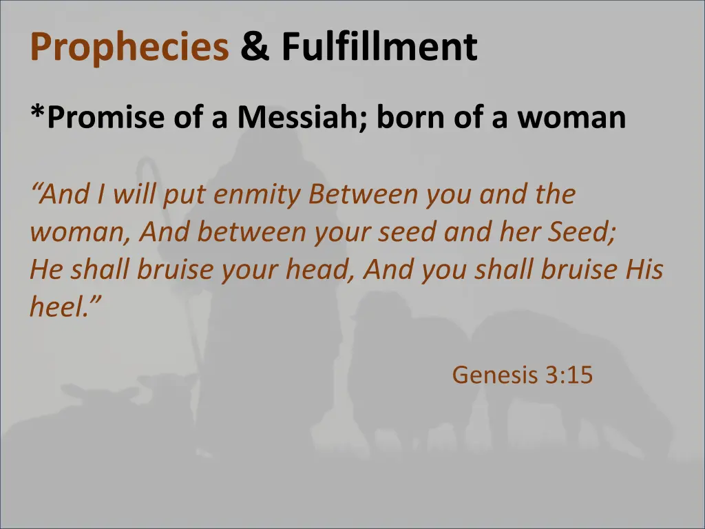 prophecies fulfillment 2