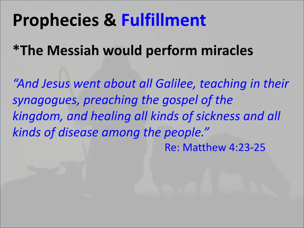 prophecies fulfillment 20