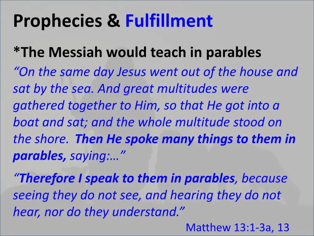prophecies fulfillment 22