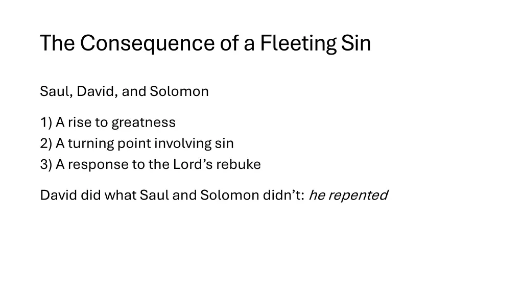 the consequence of a fleeting sin 2