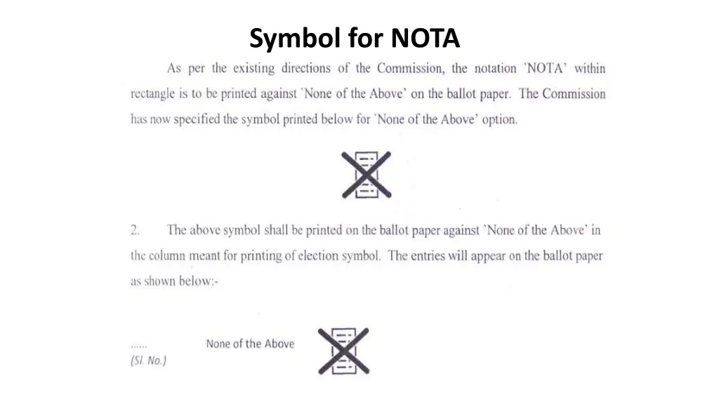 symbol for nota
