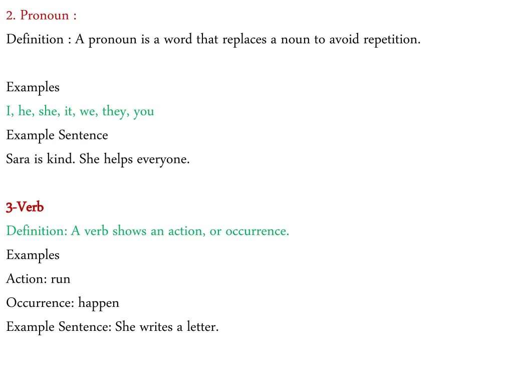 2 pronoun definition a pronoun is a word that