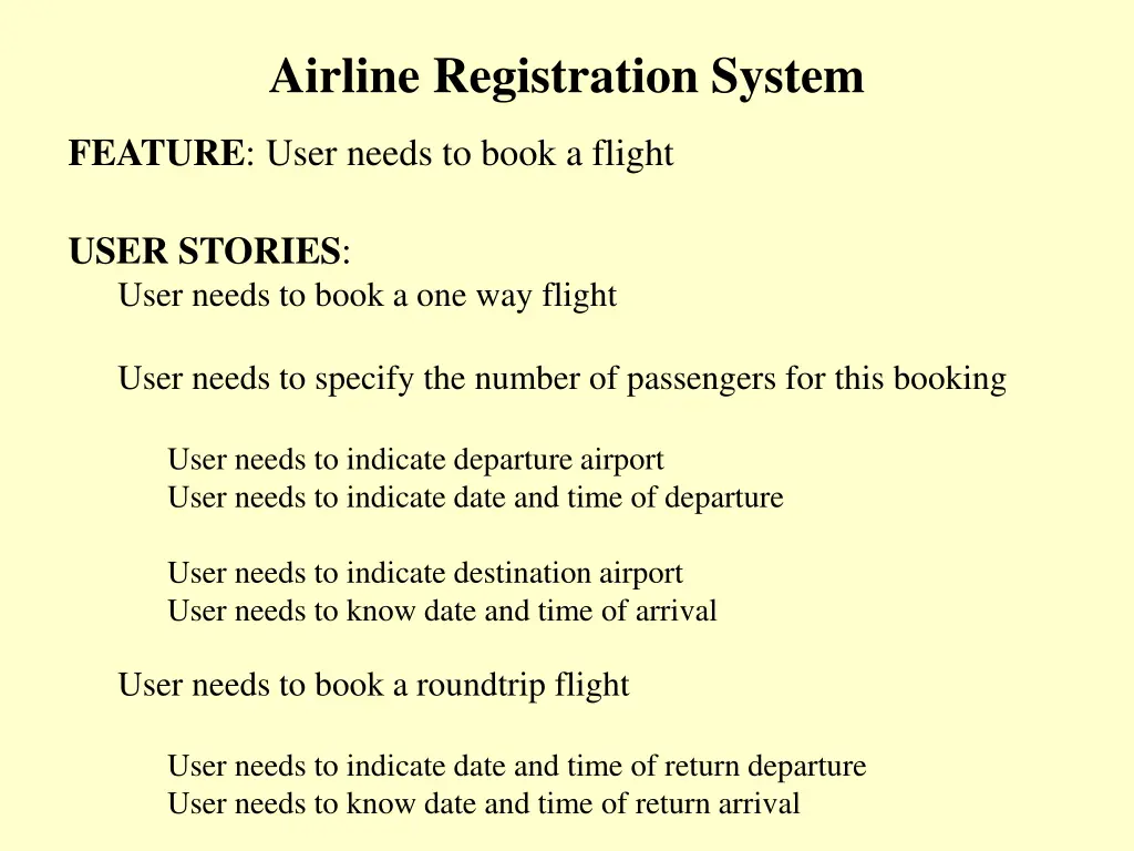 airline registration system