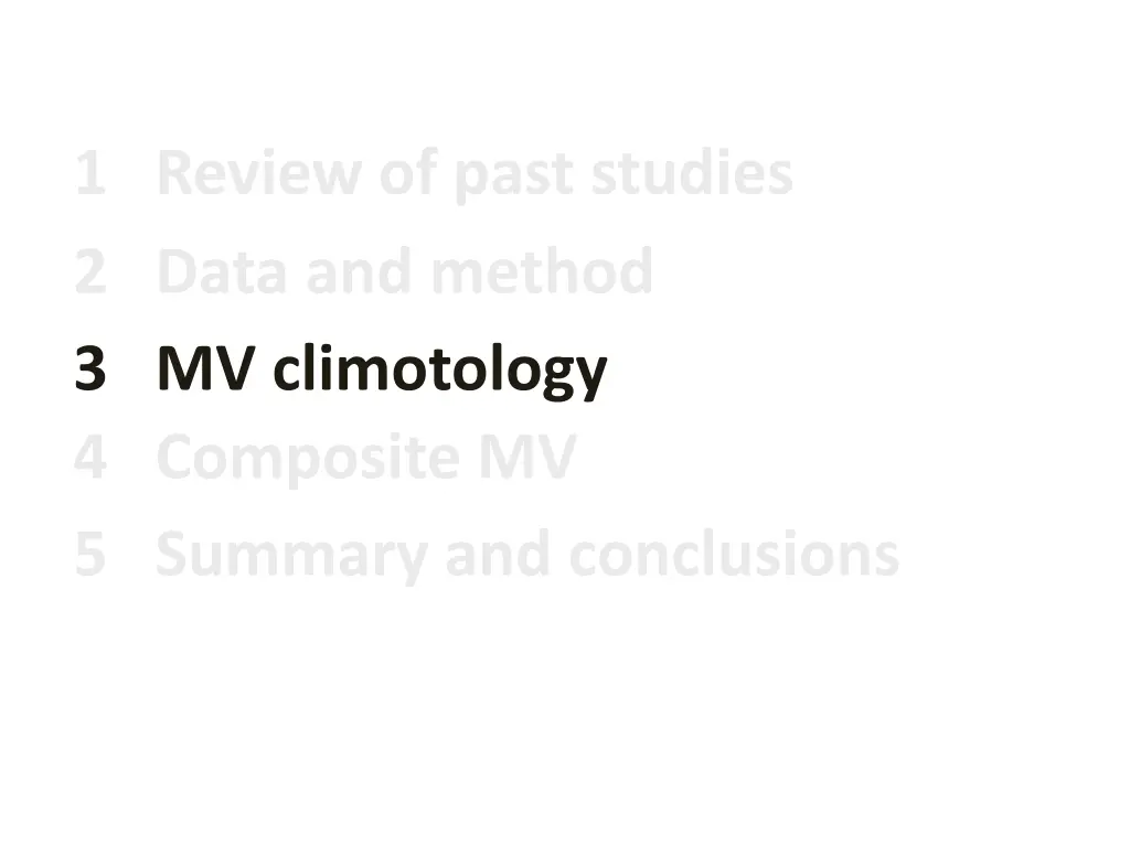 1 review of past studies 2 data and method 2