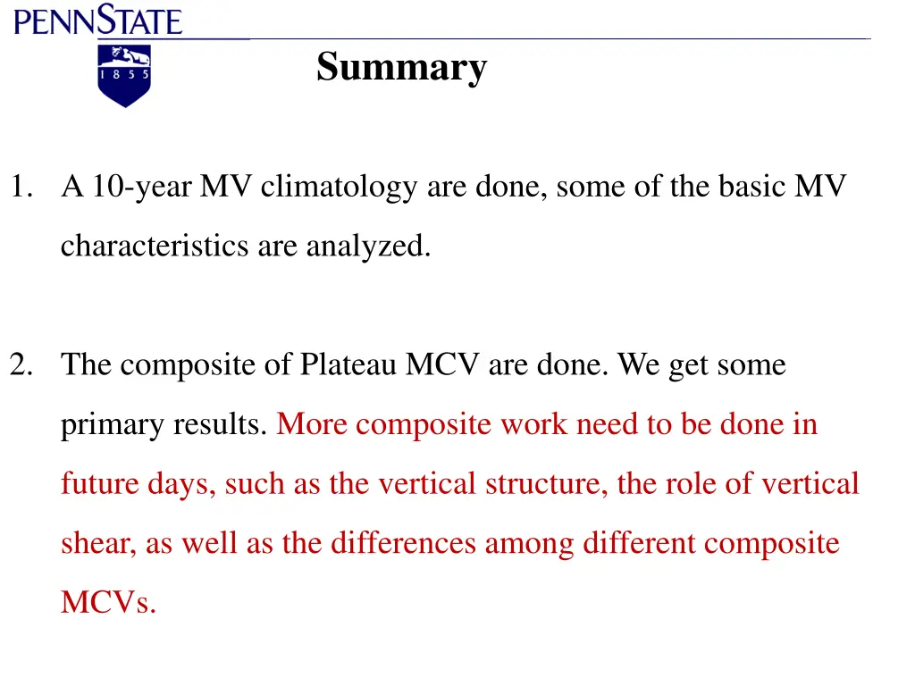 summary