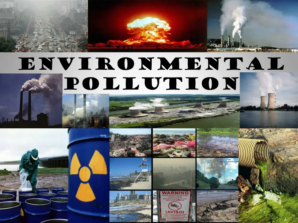 environmental pollution
