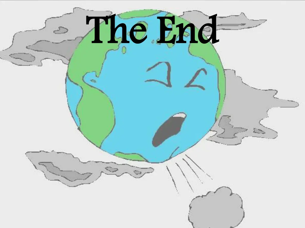 the end