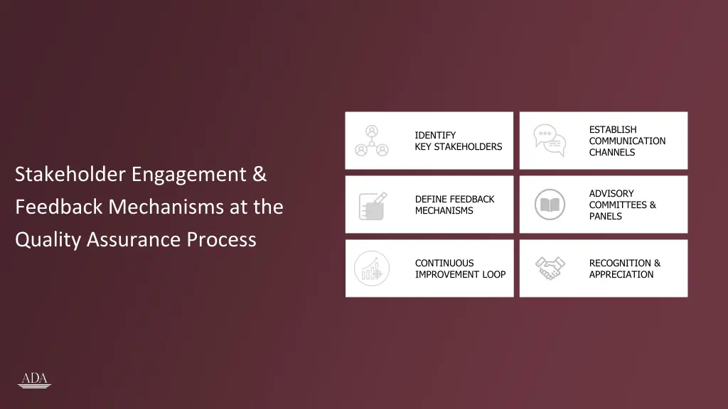 establish communication channels